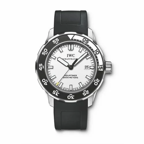 IWC Aquatimer 2000 Stainless Steel / White / Rubber IW3568-06 (3568-06, IW356806)